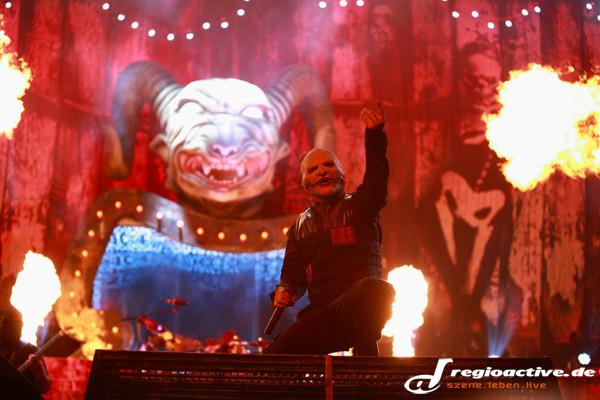 Maskenspektakel - Fotos: Slipknot live bei Rock am Ring 2015 in Mendig 
