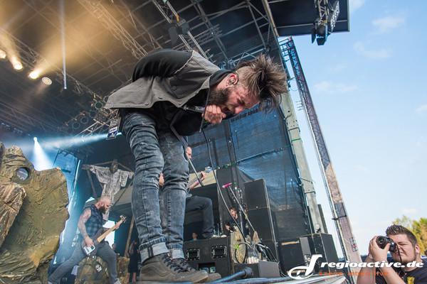 Welcome to Ghost Empire - Fotos: Caliban live auf dem Mair1 Festival 2015 in Montabaur 